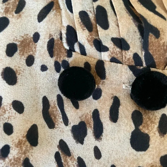 Frame Denim leopard double breasted blouse - Picture 14 of 14